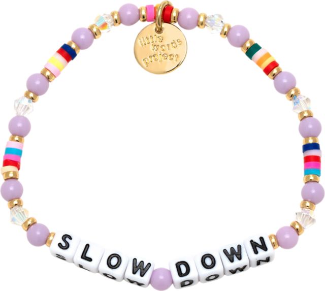 WHITE SLOW DOWN VIOLET SPARKLE