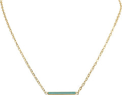 NK SMALL PENDANT BAR GOLD